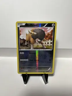 Pokemon - Bouffalant - 91/114 - Reverse Holo Rare - Black and White - NM - Image 1