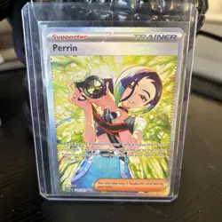 2024 Pokemon Perrin 220/167 Special Illustration Rare Twilight Masquerade SIR - Image 1