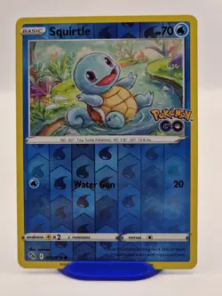 Squirtle 015/078 Pokemon Go - Pokemon TCG English - Image 1