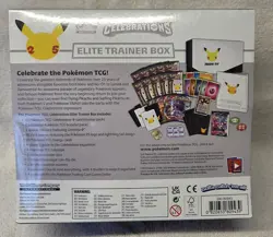 POKEMON CELEBRATIONS 25 ELITE TRAINER BOX TCG FACTORY SEALED 2021 - Image 2