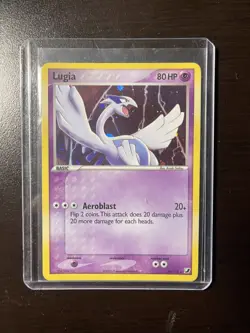 Pokemon Unseen Forces Lugia Cosmos Holo LP 29/115 Pokemon Nintendo 2005 - Image 3