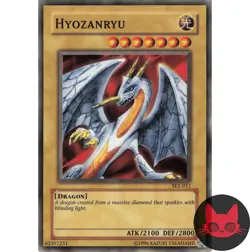 Yugioh Hyozanryu SKE-011 Common NM - Image 1