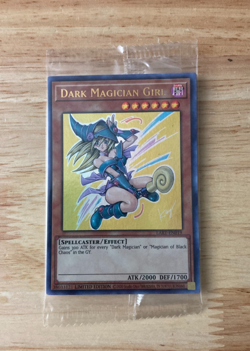 Yugioh Dark Magician Girl LART-EN019 Ultra Rare Lost Art Promo Original (Sealed) - Image 1