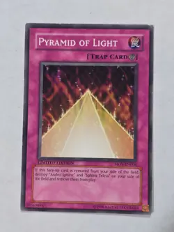 Yugioh Pyramid of Light MOV-EN004 Common Limited Edition Promo - Image 1