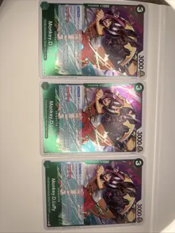 OP14-034 Monkey.D.Luffy x3 Set One Piece Card Game English The Azure Sea’s Seven - Image 1