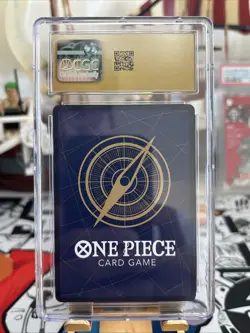 2022 One Piece SANJI Japanese OP01-013 25th Anniversary PCC CGC Pristine 10 - Image 2