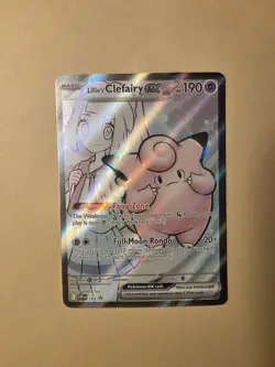 Lillie's Clefairy ex 195 Sv: Scarlet & Violet Promo Cards Holo NM - Image 1