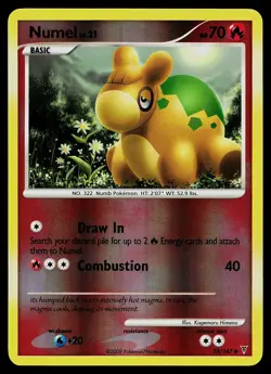 Pokemon Card - Numel Supreme Victors 74/147 Uncommon Reverse Holo - Image 1