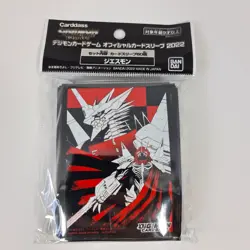 Digimon Card Game CCG Official Protective Deck Sleeves Jessmon 60ct Bandai New - Image 1