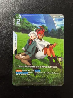 Gundam TCG Card Game The Witch and the Bride GD01-117 R+ English ALT - Image 1
