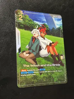 Gundam TCG Card Game The Witch and the Bride GD01-117 R+ English ALT - Image 5