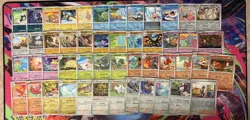 Pokemon Lot X49 Reverse Holo Cards Near Complete Surging Sparks Master Set - Image 1