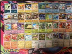 Pokemon Lot X49 Reverse Holo Cards Near Complete Surging Sparks Master Set - Image 4