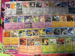 Pokemon Lot 50X Reverse Holo Cards Near Complete Temporal Forces Master Set - Image 4