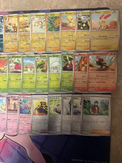Pokemon Lot 63X Reverse Holo Cards Near Complete Paradox Rift Master Set - Image 2