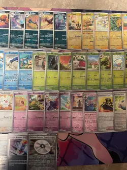 Pokemon Lot 63X Reverse Holo Cards Near Complete Paradox Rift Master Set - Image 3