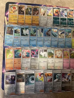 Pokemon Lot 63X Reverse Holo Cards Near Complete Paradox Rift Master Set - Image 4
