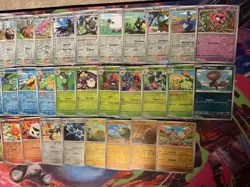 Pokemon Lot 37x Reverse Holo Cards Near Complete Journey Together Master Set - Image 2