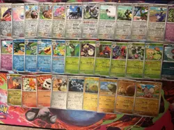 Pokemon Lot 37x Reverse Holo Cards Near Complete Journey Together Master Set - Image 4