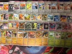 Pokemon Lot 63x Reverse Holo Cards Near Complete Prismatic Evolutions Master Set - Image 3