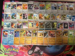 Pokemon Lot 63x Reverse Holo Cards Near Complete Prismatic Evolutions Master Set - Image 4