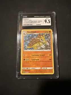 2023 Pokemon Sandslash 009/034 - Holo *Classic Card Collection* CGC MINT 9.5 - Image 1