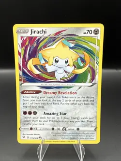 Jirachi 119/185 Vivid Voltage NM - Mint Amazing Rare Card Pokemon TCG NM - Image 1