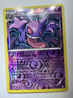 Pokemon Gengar TCG Reverse Holo Rare Card Generations 35/83 - Image 1