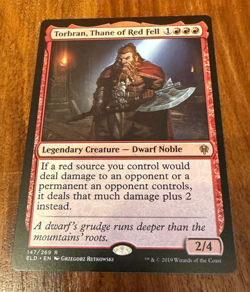 Torbran, Thane of Red Fell ~ Throne of Eldraine [ NearMint ] [ Magic MTG ] - Image 1