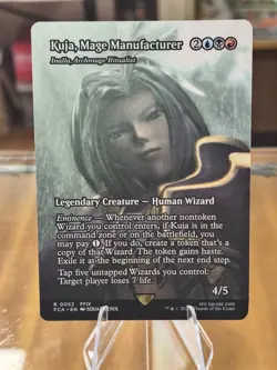 Kuja, Mage Manufacturer SHOWCASE MTG Rare Free Shipping! - Image 1