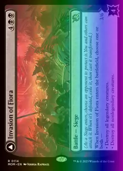 MTG Magic the Gathering Invasion of Fiora (114/548) March of the Machine LP FOIL - Image 1