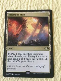 Prismatic Vista Unplayed / NM MTG Modern Horizons EDH Fetch Land Nice! - Image 1