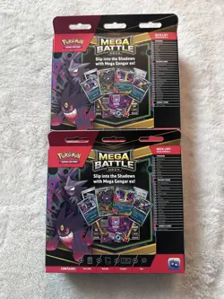 2x Pokemon TCG Battle Deck Mega Gengar Factory Sealed 2 HAUNTER FULL ART PROMO - Image 2