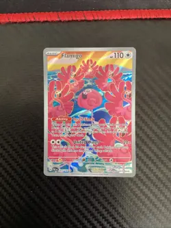Pokemon TCG Flamigo 227/193 Holo Illustration Rare - Paldea Evolved NM - Image 1