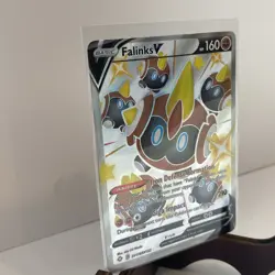 Falinks V SV115/SV122 Pokemon TCG Shining Fates Shiny Vault Holo Rare - Image 3