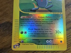 Pokemon Base Set Expedition #69/165 Reverse Holo VILEPLUME ((NO PLAY)) - Image 3