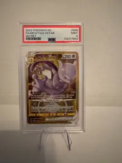 Mewtwo VSTAR (Secret) 086/078 Pokemon GO Holo PSA 9 - Image 1