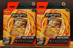 Pokemon TCG Deluxe Battle Deck Ninetales Ex Lot Of 2 ** NEW ** - Image 1