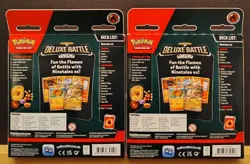 Pokemon TCG Deluxe Battle Deck Ninetales Ex Lot Of 2 ** NEW ** - Image 2