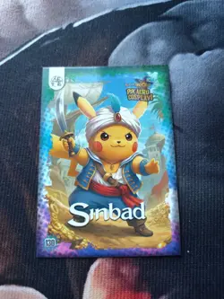 Sinbad (Pikachu) #130 - Galaxy Holo - Electric Pikachu Cosplay - Pokemon - Image 1