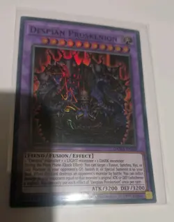 1x DESPIAN PROSKENION ~ DAMA-EN035 Super Rare 1st Edition Mint/NM Yu-Gi-Oh! TCG - Image 1