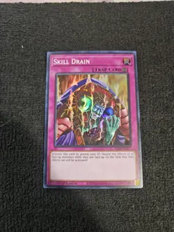Skill Drain RA02-EN077 Super Rare 1st Edition NM Yugioh - Image 1