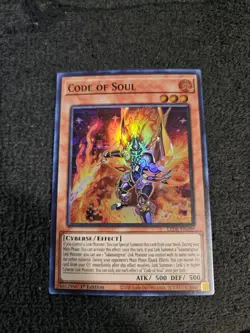 Code of Soul - LEDE-EN099 - Super Rare - 1st Ed NM Yugioh - Image 1
