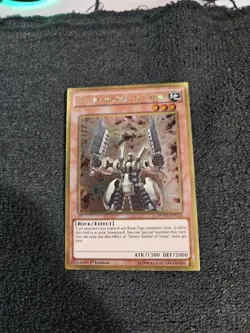 Sentry Soldier of Stone - MVP1-ENG12 - Gold Rare - 1st ed - Yugioh - Image 1