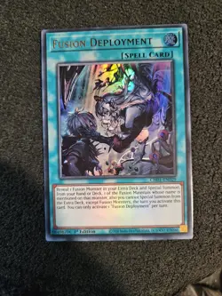 Fusion Deployment - CH01-EN029 - Ultra Rare YuGiOh - Image 1