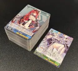Lot of 121 Weiss Schwarz Azur Lane Trading Cards - Image 1