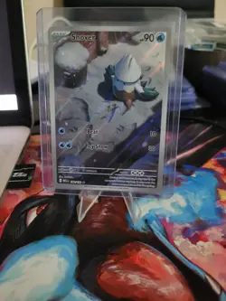 Pokemon TCG Snover Mega Evolution 140/132 Illustration Rare Card NM (2) - Image 1