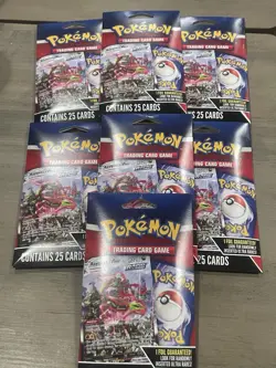 Pokemon Rayquaza TCG VMAX Walmart Exclusive Pack New Sealed 25 Cards (1 Foil) - Image 3