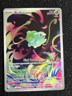 Bulbasaur 133/132 Full Art NM/M Mega Evolution Pokemon Card - Image 1