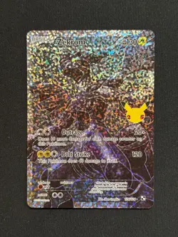 Pokemon TCG Zekrom 114/115 Celebrations Classic Collection Holo Card - Image 1